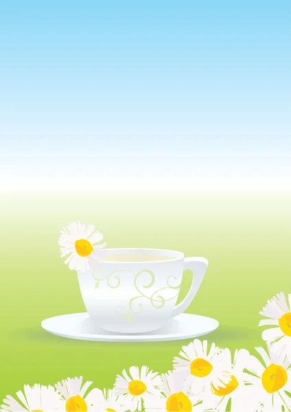 Чай з чебрецем — стокове фото