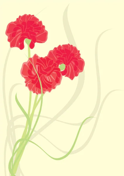 Blumenkulisse — Stockfoto