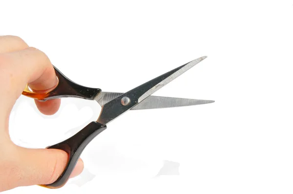 stock image Scissors in hand