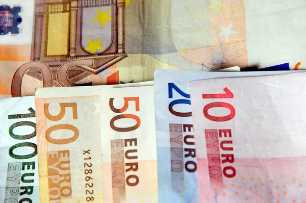 Verschiedene Euro — Stockfoto