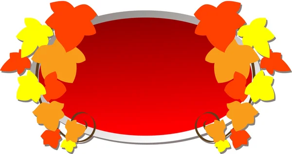 Logo jesienne — Wektor stockowy