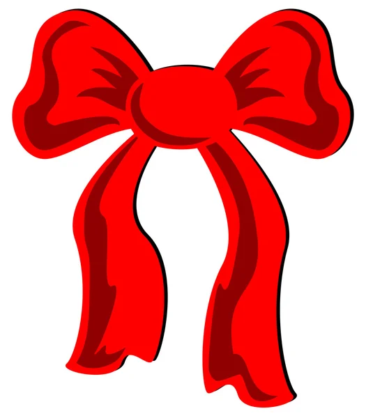 stock vector Red Bow