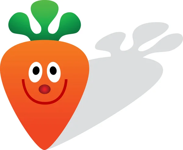 Zanahoria — Vector de stock