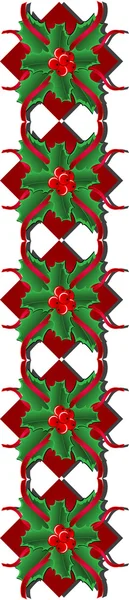 Рождественский орнамент — стоковый вектор