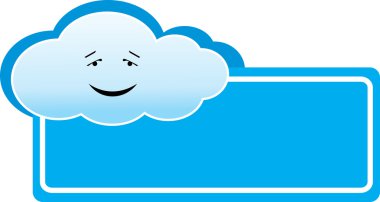 Cloud Banner clipart