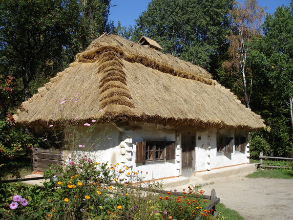 Traditional Ukrainian house