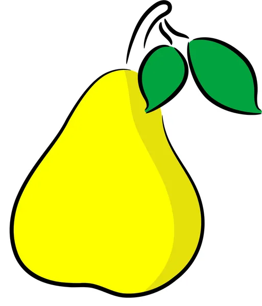 Pear — Stock Vector