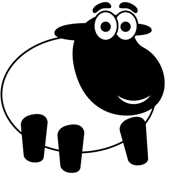Kreskówka owiec — Wektor stockowy