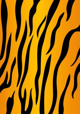 Tiger skin clipart