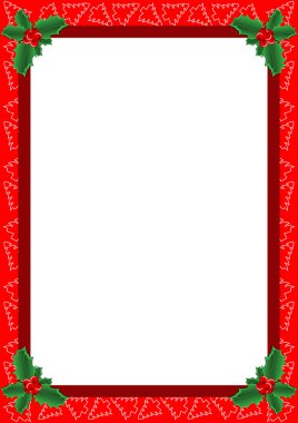 Christmas frame clipart