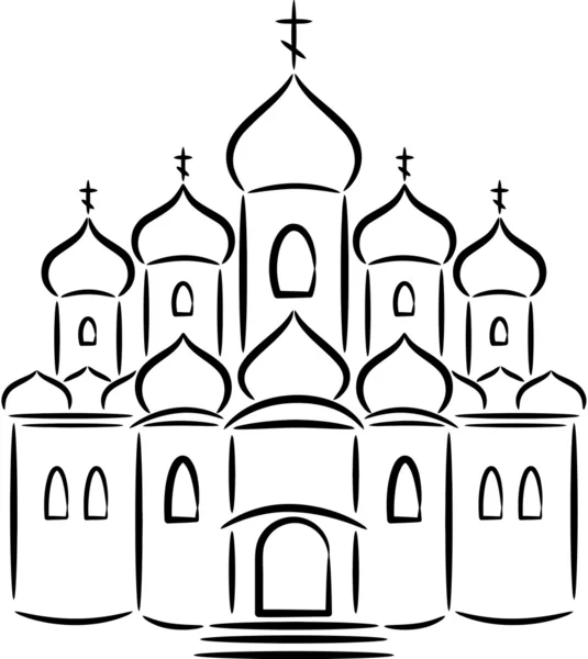 Kostel — Stockový vektor