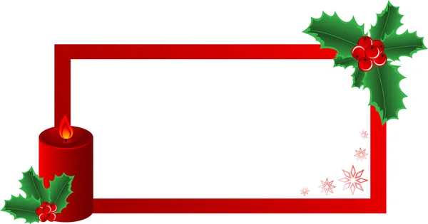 Рождественское знамя — стоковый вектор