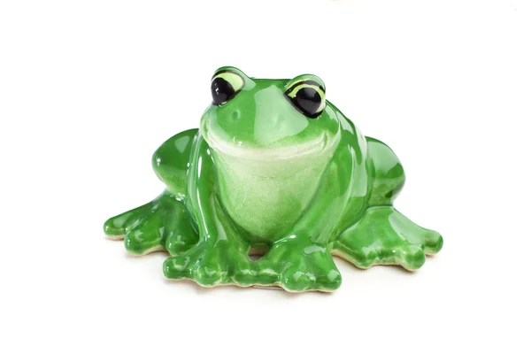 Żaba ceramiczna — Zdjęcie stockowe