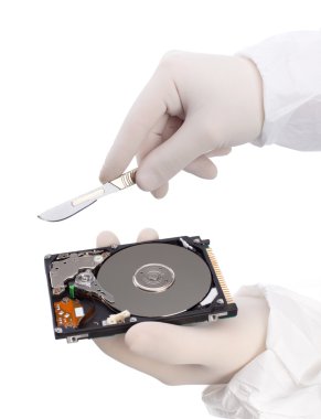 sabit disk ve neşter