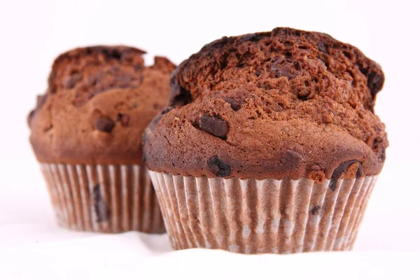 Chocolate chip muffins — Stockfoto