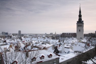 Kışın Tallinn