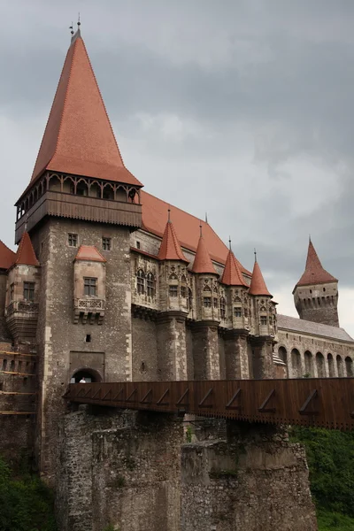 Castelo de Hunedoara Imagens De Bancos De Imagens