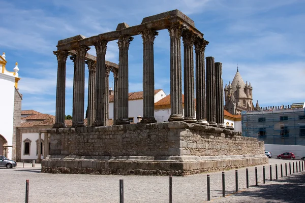 stock image Temple of Diana, Evora, Portugal