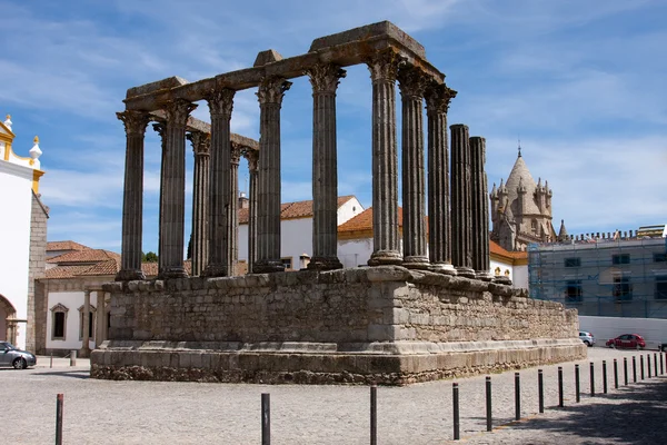Świątynia Diany, Évora, Portugalia Zdjęcia Stockowe bez tantiem