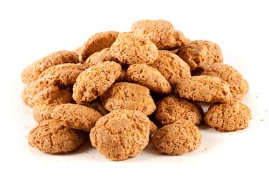 Amaretti - traditional italian cookies clipart