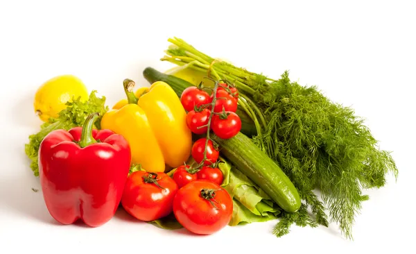 Pęczek świeżych warzyw — Zdjęcie stockowe