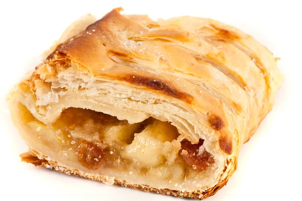 Apfelstrudel (яблочный пирог ) — стоковое фото
