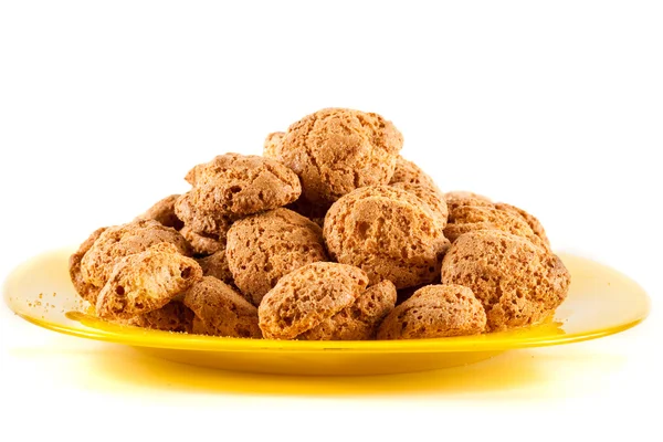 Amaretti - biscuits italiens traditionnels — Photo