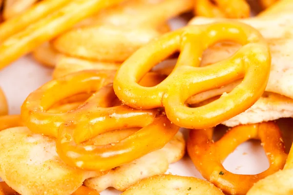 Delicious mini pretzels — Stock Photo, Image