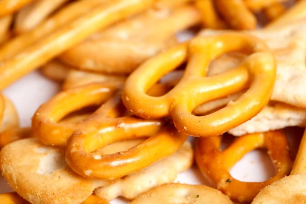 Delicious mini pretzels — Stock Photo, Image