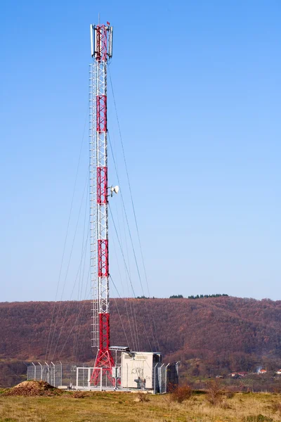 Pólo de telecomunicações — Fotografia de Stock