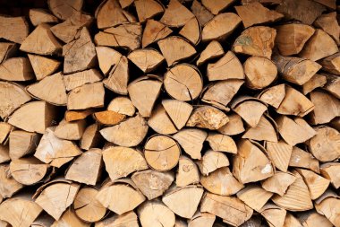 Stack of logs clipart