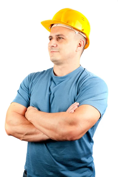 Blue collar worker — Stock Photo, Image