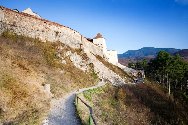 Castillo medieval al atardecer — Foto de Stock
