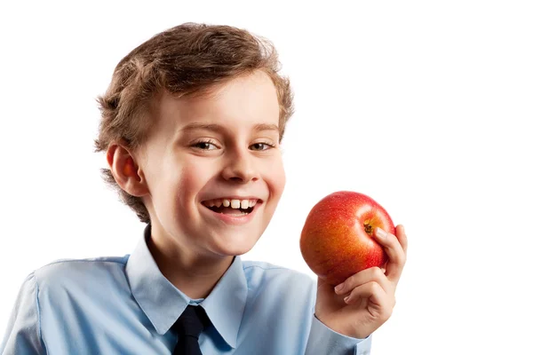 Lunchrast med äpple — Stockfoto