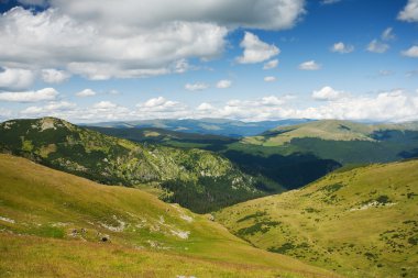 Parang mountains in Romania clipart