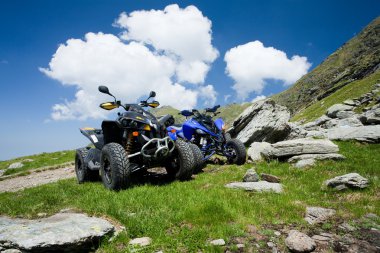 All terrain vehicles offroad clipart