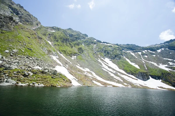 Balea Lake in Romania — Stock Photo, Image