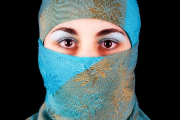 Muszlim hölgy — Stock Fotó