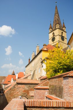 Reformed church in Romania clipart