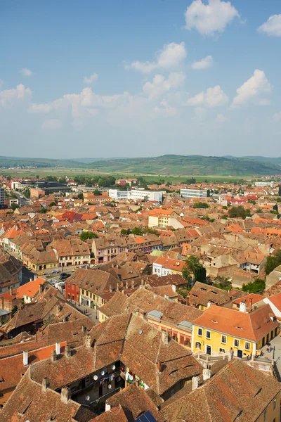 Sibiu, una bella città in Romania — Foto Stock