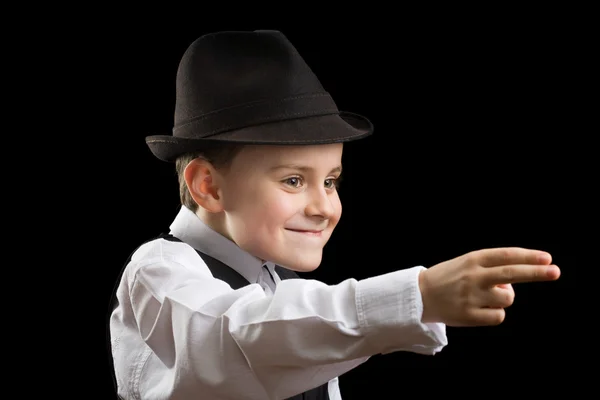 Little gangster — Stock Photo, Image