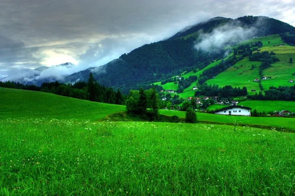 Paisagem do Tirol — Fotografia de Stock