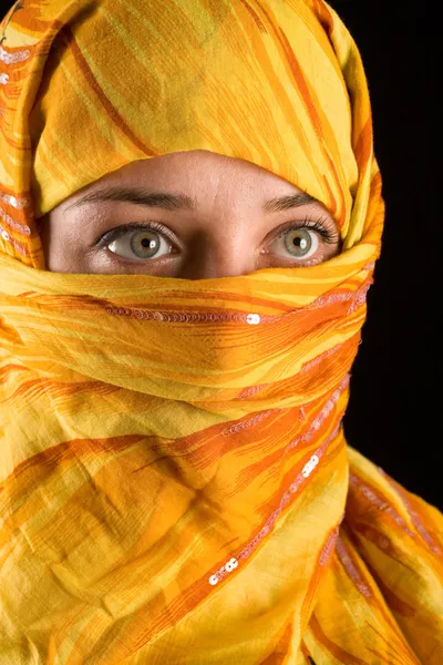 Muslimská žena — Stock fotografie