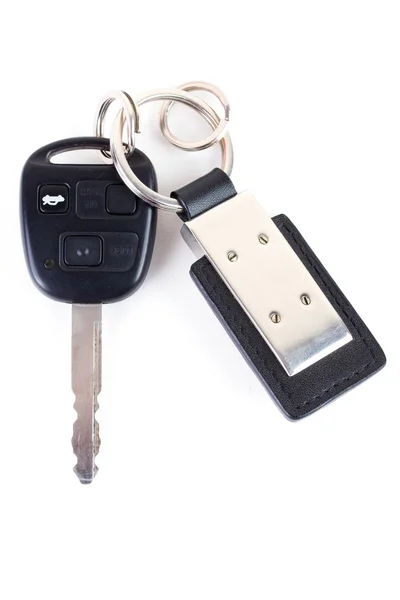 Auto sleutel geïsoleerd — Stockfoto