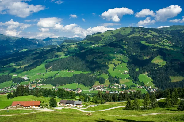 Krajobraz z Tyrolu — Zdjęcie stockowe