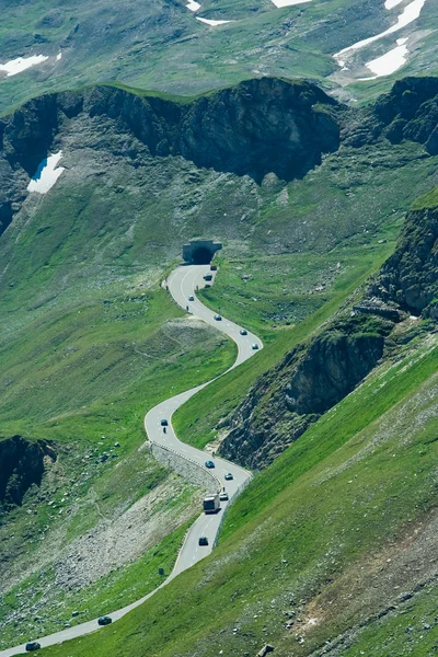 Cesta v Alpách — Stock fotografie