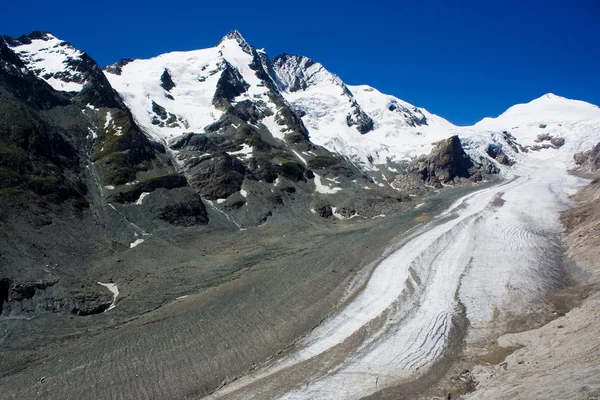 Grossglockner gletsjer — Stockfoto