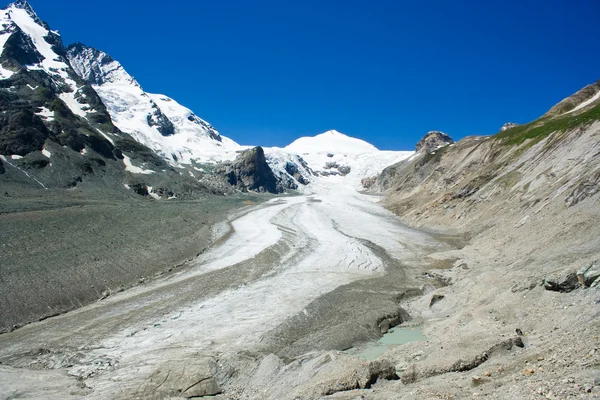Grossglockner gletsjer — Stockfoto