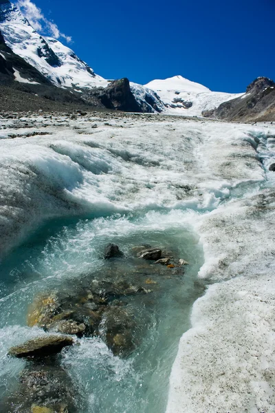 Ледник Гросглокнера — стоковое фото