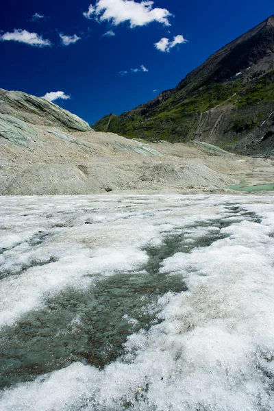 Grossglockner glaciär — Stockfoto
